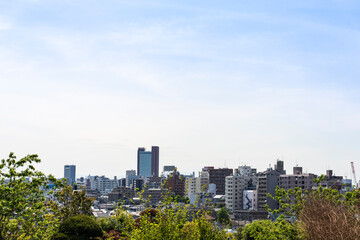 Fototapeta premium 都市の風景 目黒・世田谷方面