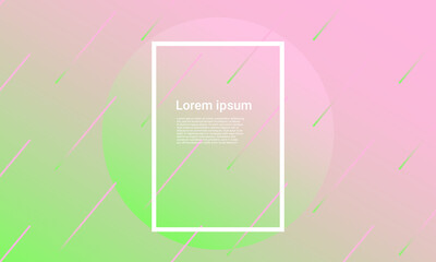 Abstract pink bubbles effect background