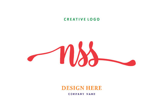 NSS lettering logo is simple, easy to understand and authoritative