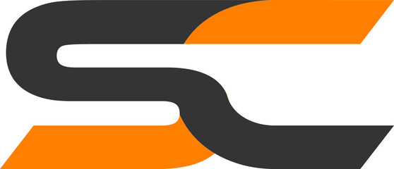 Obraz premium SC logo design