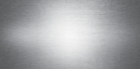Gray brushed metal texture, stainless steel plate