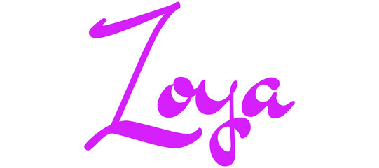 Zoya