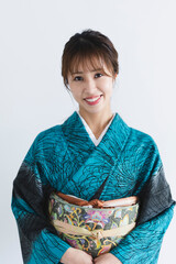 着物の女性