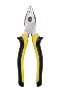 Combination pliers isolated