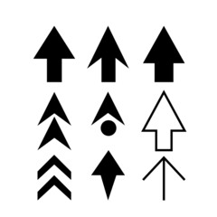 Web Arrows set icons. Arrow icon. Arrow vector collection. Modern arrows. Vector illustration