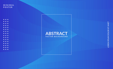 simple modern gradient blue background