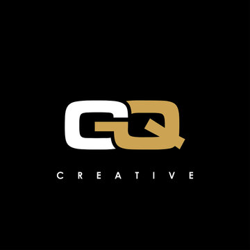 GQ Letter Initial Logo Design Template Vector Illustration