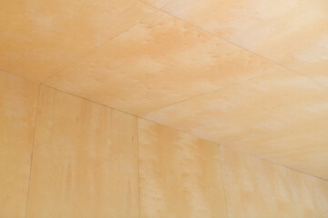 wood texture ceiling in a bedroom