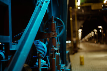 Napęd elektryczny starego dźwigu portowego © Przemysław