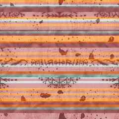 Seamless hip vogue random trendy stripe pattern print. High quality illustration. Detailed patterned strips of color. Luxury fashion or interior design print for surface design. Intricate posh style.