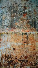 Old shabby rusty wall, Textured background
