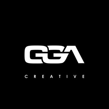 GGA Letter Initial Logo Design Template Vector Illustration
