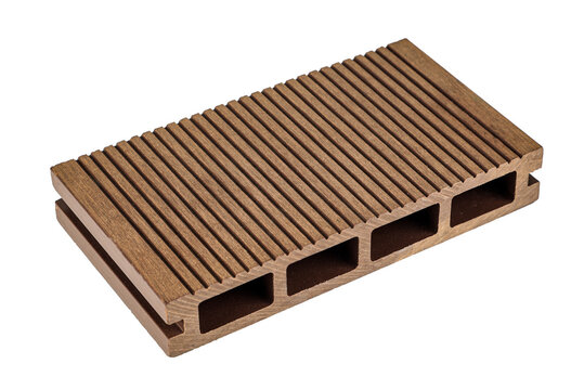 Piece of wpc material - ideal for flooring and decking of terraces