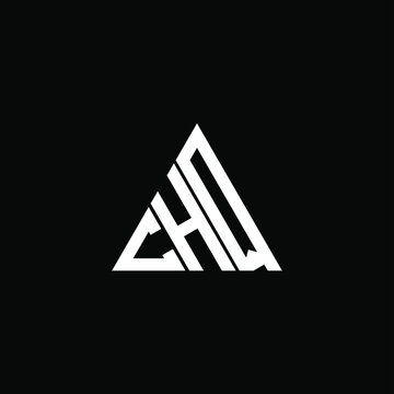 C H Q letter logo creative design. CHQ icon