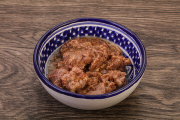 Gurmet venison stew with spices