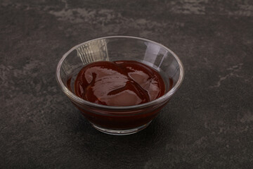 Traditional Barbicue sauce in the bowl