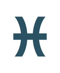 Obraz premium うお座のマーク