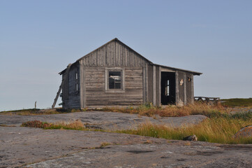 Abandoned fisher's house on Russian Nord 