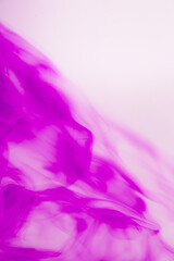 Spray purple paint background in white space. Minimalist fashion wallpaper