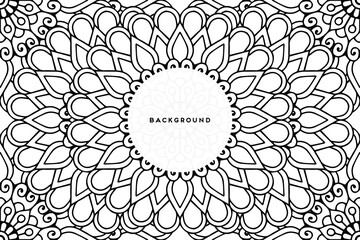 Vector islamic background with mandala