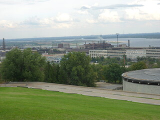 view of the city of Volgograd