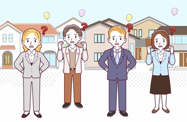 会社の人々