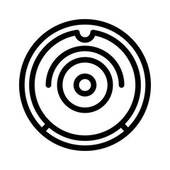 robot vacuum cleaner icon ロボット掃除機のアイコン