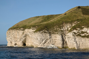 Fototapeta na wymiar Flamborough Cliffs England
