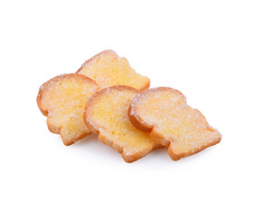 Crunchy Rusk or Toast for healthy life.