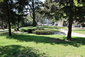 Napoli - Scorcio dei Giardini Principessa Jolanda dalla cima