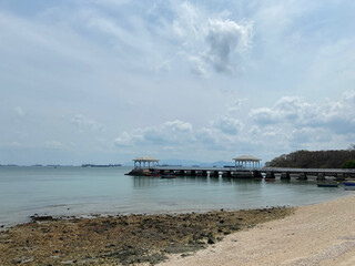 pier on the beach