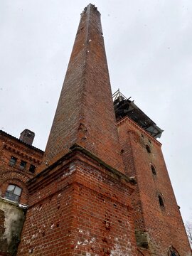 Building of the former brewery Labiau. Polessk, Kaliningrad region