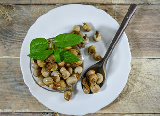 Traditional Spanish  Snails Food