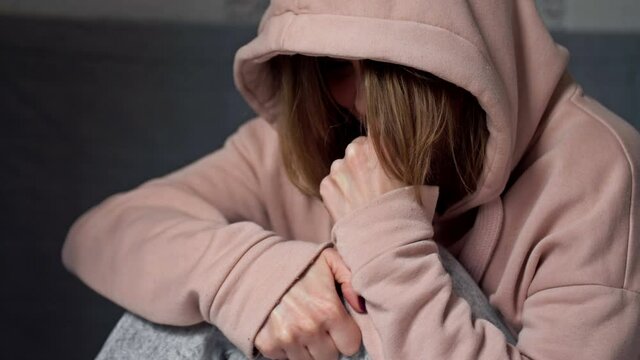 Woman in severe physical or mental pain. Drug and alcohol withdrawal.