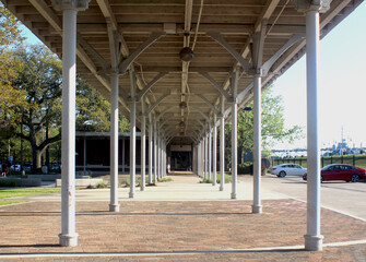 railway bridge in the city