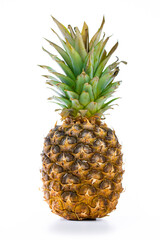 Fototapeta premium Pineapple on white background.