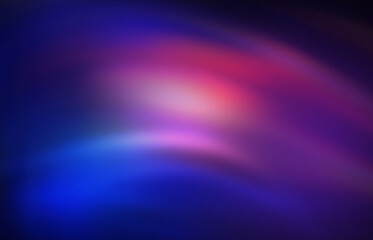 Empty futuristic, abstract background with ultraviolet geometric lines, waves. Neon glow. Light spots.