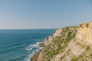 Fototapeta na wymiar Magoito's Coast near Sintra - Portugal