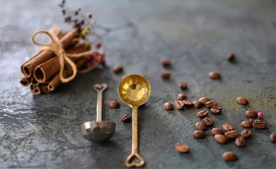 spoon with spices