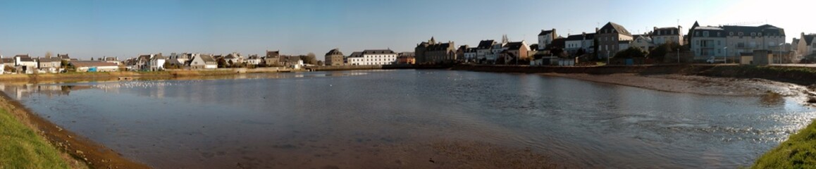 Pont l'Abb&eacute;  en Pays Bigouden Finist&egrave;re Bretagne France