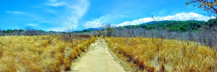 Sentier du parc national Rincon de la Vieja au Costa Rica
