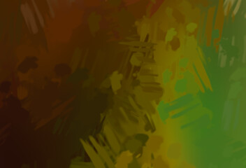 Brushed Painted Abstract Background. Brush stroked painting. Strokes of paint. 2D Illustration.