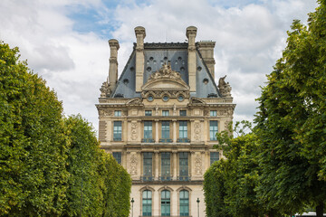 Ancient architecture of Paris. France
