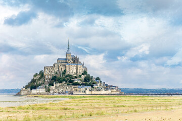 Le Mont Saint Michel - Outstanding Cloudscape.