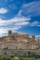 Fototapeta premium Anghiari medieval village, Arezzo, Tuscany, Italy
