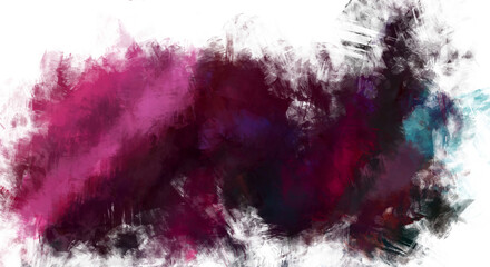 Brushed Painted Abstract Background. Brush stroked painting. Artistic vibrant and colorful wallpaper.