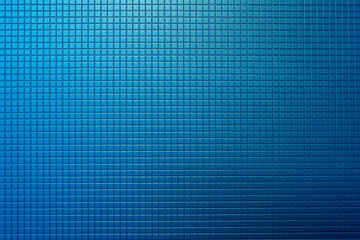 The blue emboss square shape background texture. The texture background with square shape.