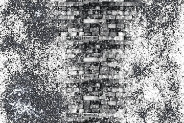 Grunge black and white texture.Grunge texture background.Grainy abstract texture on a white background.highly Detailed grunge background with space..j