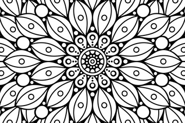 Vector islamic background with mandala