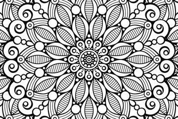 Vector islamic background with mandala